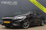 Ford FOCUS Wagon 1.5 EcoBlue ST Line Business | Stoel- stuur, Auto's, Stof, Gebruikt, Met garantie (alle), Zwart
