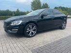 Volvo S60 D3 zwart automaat trekhaak 18 inch velgen, Auto's, Volvo, 4 cilinders, 1969 cc, S60, Zwart