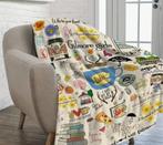 Gilmore girls deken, Ophalen, Zo goed als nieuw, Maat 34 (XS) of kleiner
