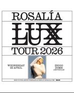 4x Kaarten Rosalía – 23 april – Ziggo Dome, Twee personen, April