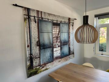 Urban Cotton wandkleed incl roede