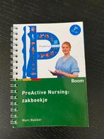 Proactive nursing zakboekje Marc bakker, Boeken, Overige niveaus, Ophalen of Verzenden, Zo goed als nieuw