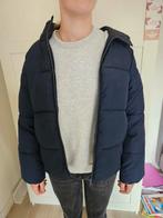 Mooie blauwe Zara Winterjas 164, Kinderen en Baby's, Kinderkleding | Maat 164, Ophalen of Verzenden, Zo goed als nieuw