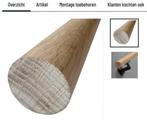 Eiken trapleuning - handleuning, Doe-het-zelf en Verbouw, Ladders en Trappen, Ophalen, Nieuw, Trap, 2 tot 4 meter