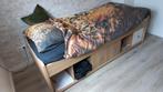 Mooi (kinder)bed. 200x90 cm, Trendhopper, lichtbruin, hout, Ophalen, Gebruikt, Eenpersoons