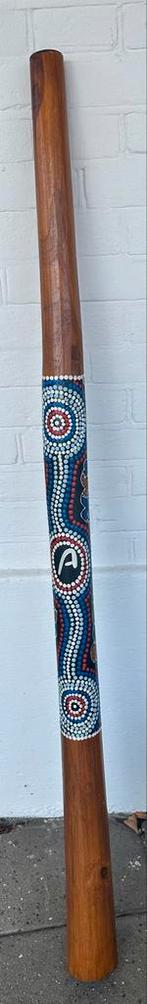Didgeridoo 130 cm - Mooie Kleuren, Muziek en Instrumenten, Blaasinstrumenten | Didgeridoos, Ophalen, Gebruikt
