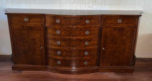 Wortelnoten dressoir gekocht bij van Rees, Huis en Inrichting, Kasten | Dressoirs, Zo goed als nieuw, 200 cm of meer, 25 tot 50 cm