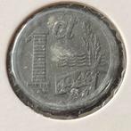 1 Cent Zink uit 1943 van Wilhelmina, Verzenden, Koningin Wilhelmina, 1 cent, Losse munt