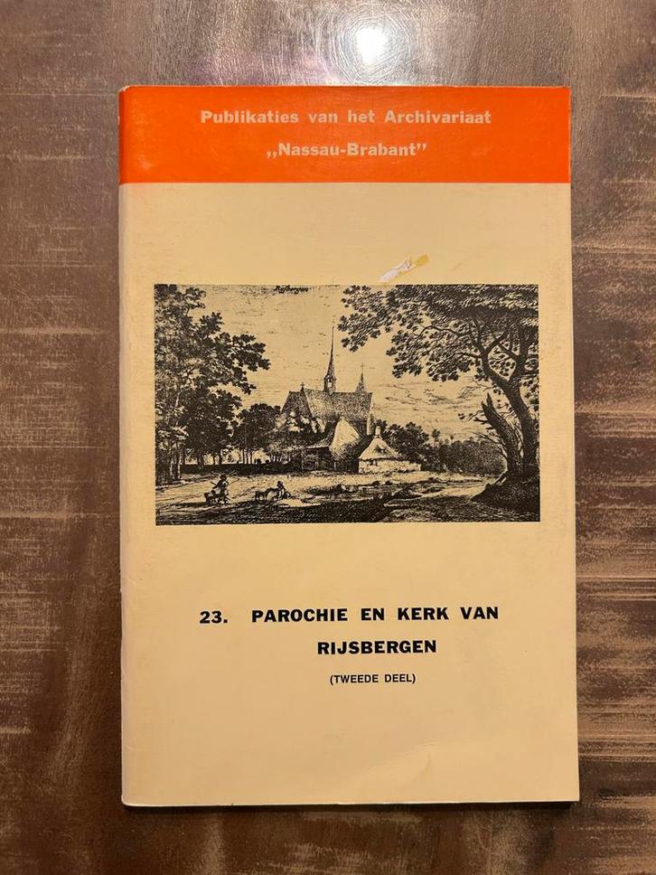 Parochie en Kerk van Rijsbergen (Tweede Deel), Boeken, Geschiedenis | Stad en Regio, Gelezen, 20e eeuw of later, Ophalen of Verzenden