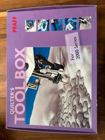 Pfaff quilter’s toolbox voor 2000 series beschikbaar voor biedingen