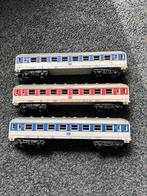 3 wagons Deutsche Bahn - Lima, Hobby en Vrije tijd, Modeltreinen | H0, Gebruikt, Gelijkstroom, Wagon, Ophalen of Verzenden