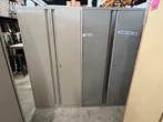 Partij 6x stalen archiefkasten draaideurkasten garagekasten, Gebruikt, Met slot, Metaal, 150 tot 200 cm