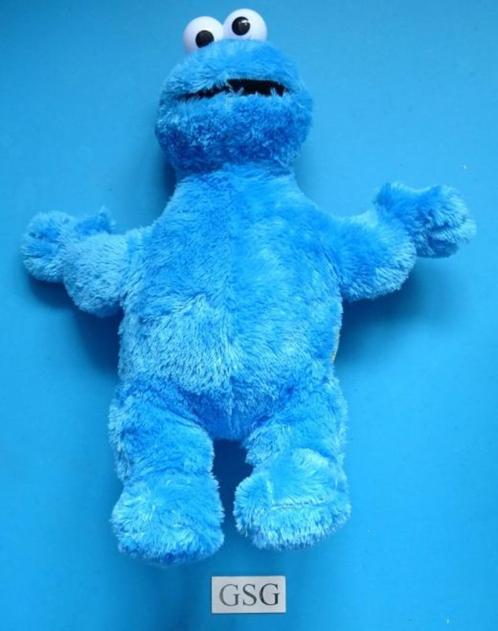Koekiemonster 47 cm nr. 7104-02, Kinderen en Baby's, Speelgoed | Knuffels en Pluche, Zo goed als nieuw, Overige typen, Ophalen