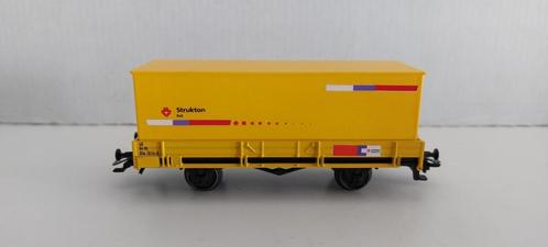 Strukton Lage Bakwagon met een Generator (04), Hobby en Vrije tijd, Modeltreinen | H0, Nieuw, Wagon, Wisselstroom, Märklin, NS