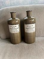 Threshold vazen kruiken, Ophalen of Verzenden, Minder dan 50 cm, Groen, Glas