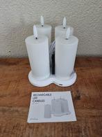 Nieuw oplaadbare led kaarsenset, Ophalen of Verzenden, Nieuw, Overige materialen, Minder dan 25 cm