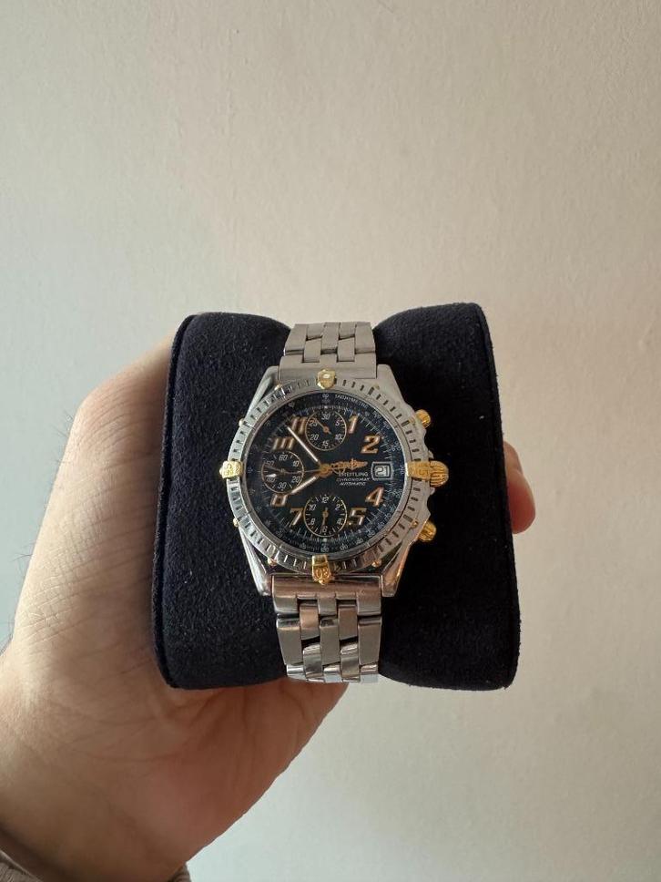 Breitling Chronomat B13050.1, Sieraden, Tassen en Uiterlijk, Horloges | Heren, Gebruikt, Polshorloge, Breitling, Staal, Staal