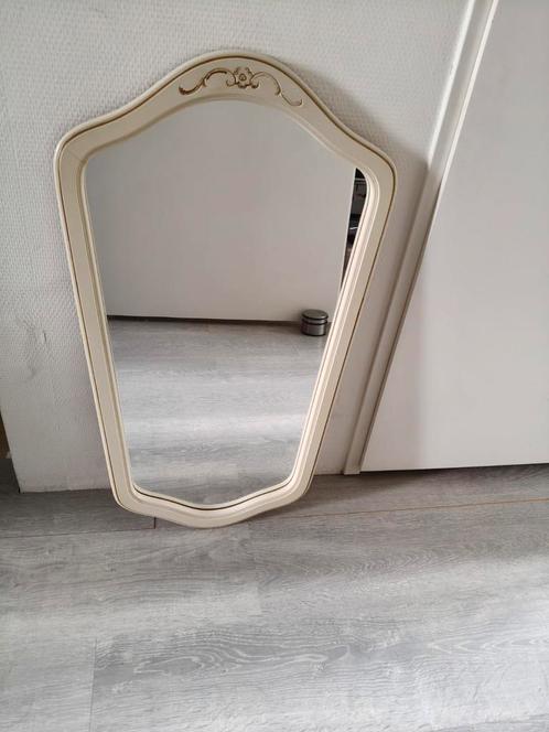 Vintage Spiegel met Sierlijke Lijst, Huis en Inrichting, Woonaccessoires | Spiegels, Gebruikt, Minder dan 50 cm, Minder dan 100 cm