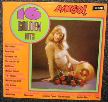 16 Golden Hits – Diverse Artiesten 1972 LP1403 beschikbaar voor biedingen