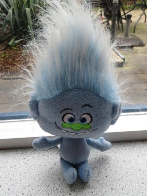 Blauwe Trol Trolls merk Dreamworks 2015 Hasbro, Kinderen en Baby's, Speelgoed | Knuffels en Pluche, Zo goed als nieuw, Overige typen