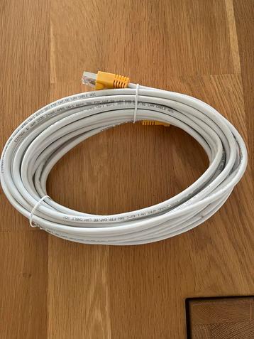Nieuwe Cat.5e LAN Kabel - Wit beschikbaar voor biedingen