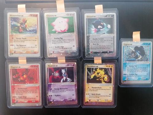 Ruby & Sapphire ex kaarten, Hobby en Vrije tijd, Verzamelkaartspellen | Pokémon, Zo goed als nieuw, Losse kaart, Ophalen of Verzenden
