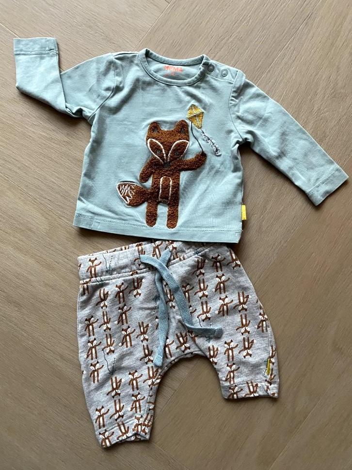 HEMA setje blauw/grijze baby kleding maat 50 | jongen meisje, Kinderen en Baby's, Babykleding | Maat 50, Zo goed als nieuw, Jongetje of Meisje