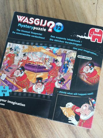 Wasgij mystery 12 "de onverwachte verdachten!" 950 stukjes  beschikbaar voor biedingen