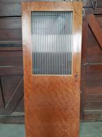 Binnendeur, stomp model, sjieke bruine deur H=200,7 B=83,0cm, Ophalen, Gebruikt, 80 tot 100 cm, Binnendeur