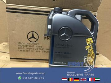 A000989920213 MERCEDES MOTOROLIE 5L MOTOR OLIE beschikbaar voor biedingen