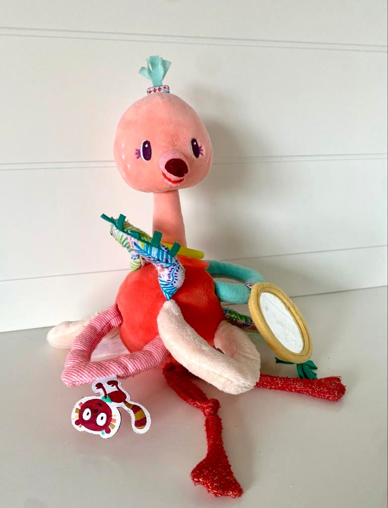 Lilliputiens baby ANAIS GRIJPRAMMELAAR, Kinderen en Baby's, Speelgoed | Babyspeelgoed, Overige typen, Ophalen of Verzenden