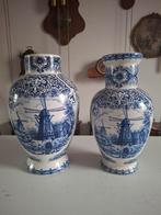Delfts Blauw Vazen Set, Ophalen of Verzenden