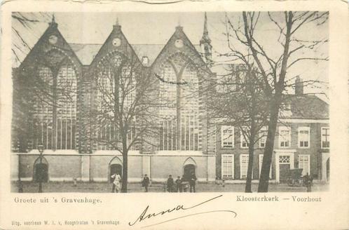(386-058-033) Den Haag Kloosterkerk Voorhout, Verzamelen, Ansichtkaarten | Nederland, Zuid-Holland, Verzenden