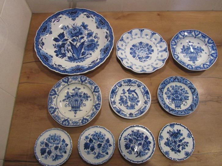 Porceleyne Fles wandborden deel 1, Antiek en Kunst, Antiek | Keramiek en Aardewerk, Ophalen of Verzenden