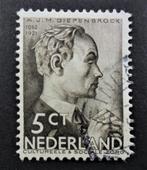 NVPH 275 zomerzegel A. Diepenbrock uit 1935, Ophalen of Verzenden, T/m 1940, Gestempeld