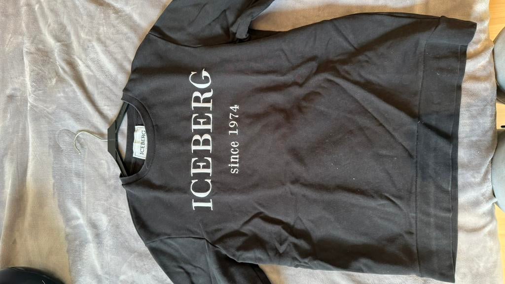 Iceberg trui, Ophalen of Verzenden, Zo goed als nieuw, Maat 48/50 (M), Zwart