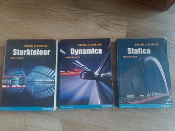 Russell C. Hibbeler - Sterkteleer, Statica en Dynamica beschikbaar voor biedingen