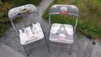 2 klapstoelen, Tuin en Terras, Tuinstoelen, Ophalen, Gebruikt, Inklapbaar