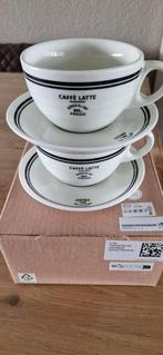 Caffè Latte/ cappuccino Kop en Schotel h&m home, Huis en Inrichting, Keuken | Servies, Keramiek, Ophalen of Verzenden, Zo goed als nieuw