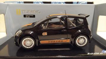 Citroen C2 Tuning Editie black Solido metal 1:18 KRD beschikbaar voor biedingen