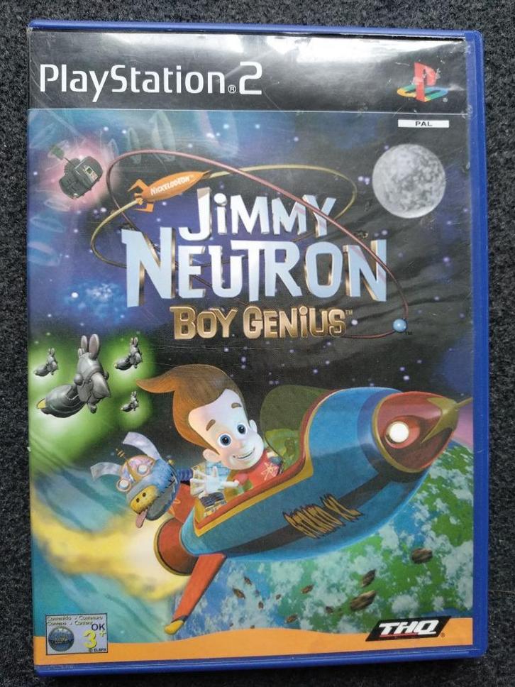 Jimmy Neutron Boy Genius PS2 game, Spelcomputers en Games, Games | Sony PlayStation 2, Gebruikt, Platform, 1 speler, Vanaf 3 jaar