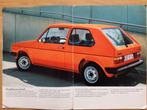 Folder Volkswagen Golf Mk1 facelift, Ophalen of Verzenden, Gelezen, Volkswagen