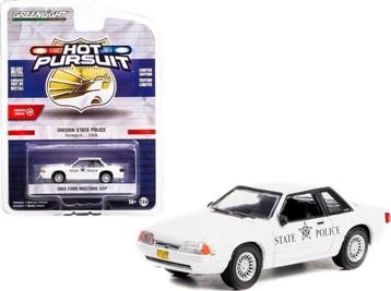 1993 Ford Mustang SSP v Greenlight 1/64 Oregon state police beschikbaar voor biedingen