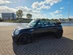 Mini 1.6 183pk  Cooper S Cabrio 2011 Zwart ,, Auto's, Mini, Zwart, 4 cilinders, Cabriolet, Leder en Stof