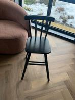 IKEA kinderstoel zwart - gebruikt, Kunststof, Gebruikt, Zwart, Ophalen of Verzenden