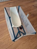 Stokke Flexi Bath Set + Newborn Ondersteuning, Gebruikt, Badje, Standaard, Ophalen