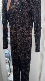 Unique the label jumpsuit zwart M sequin pailletten, Kleding | Dames, Jumpsuits, Ophalen of Verzenden, Gedragen, Maat 38/40 (M)