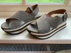 Via Vai sandalen taupe kleur maat 38, Ophalen of Verzenden, Zo goed als nieuw, Overige kleuren, Sandalen of Muiltjes