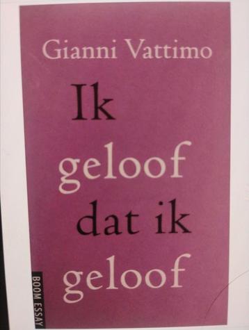 G. Vattimo - Ik geloof dat ik geloof beschikbaar voor biedingen