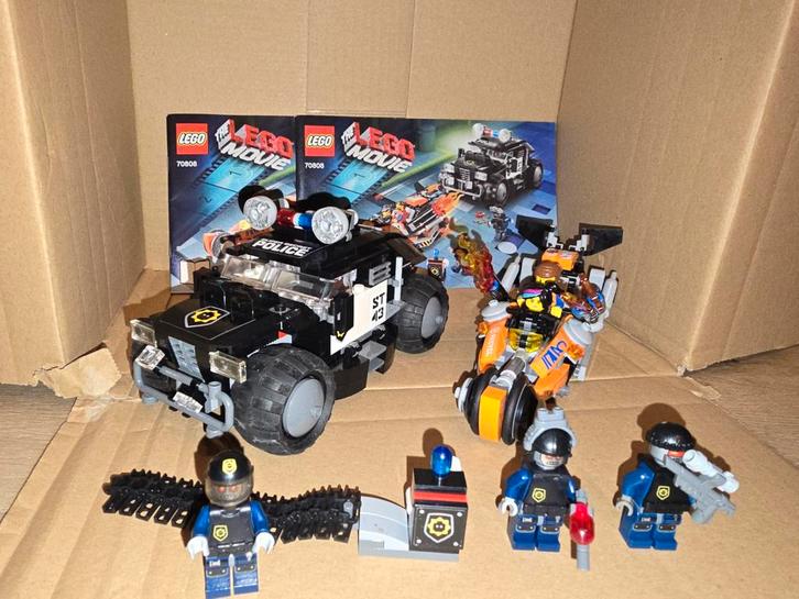Lego Movie 70808 Super Cycle Chase, Kinderen en Baby's, Speelgoed | Duplo en Lego, Zo goed als nieuw, Lego, Complete set, Ophalen of Verzenden